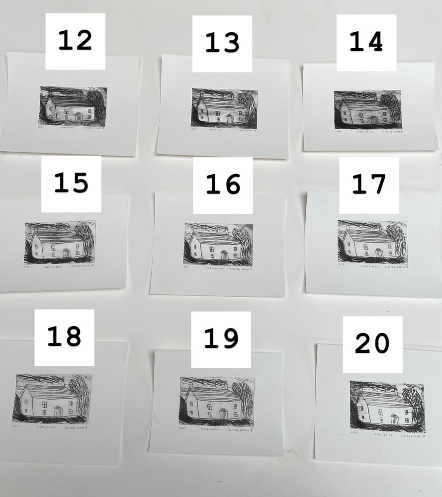 ‘Homecoming’ Original Drypoint Etching