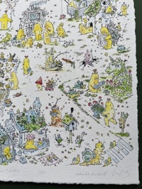 Image 3 of Bubblegum Valley *Deckle Edges Print