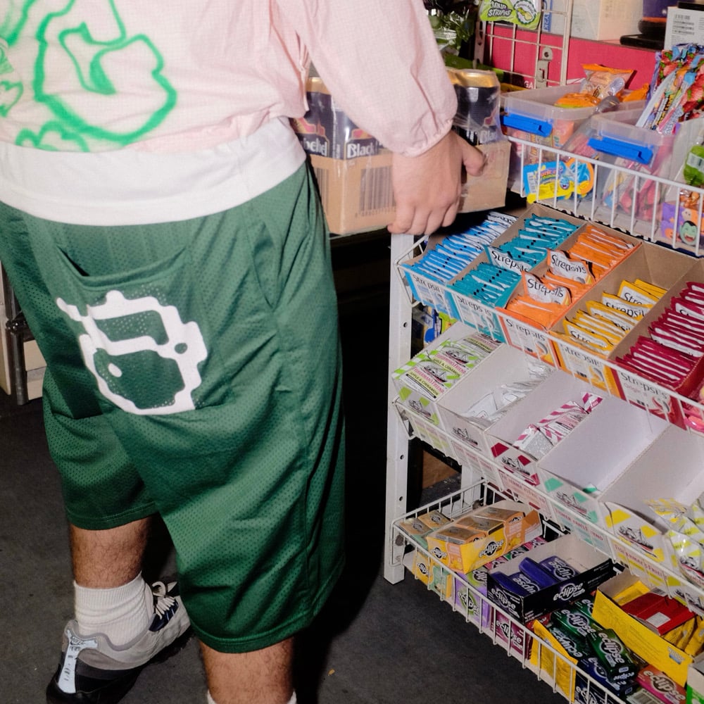 Image of Mesh Slacks