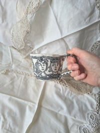 Image 5 of Handmade mug (slip decorated)