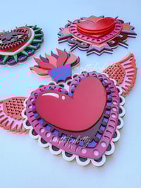 Image 4 of EL AMOR HEART COLLECTION LASER CUT 