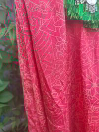 Image 5 of Pefkos maxi dress-  Red Green- Size 10-18 uk