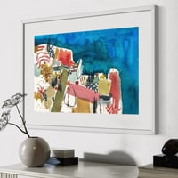 Image 5 of Corfu unframed original watercolour 