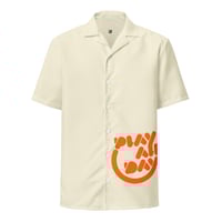 Image 1 of Happy Hour Button shirt