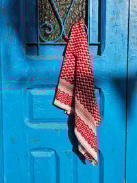 Image 1 of Keffieh Bandana Red