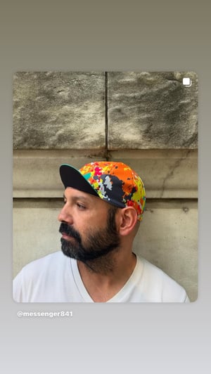 Image of Ortlieb x Messenger 841 Capsule Cycling Cap and Velocity Backpack 