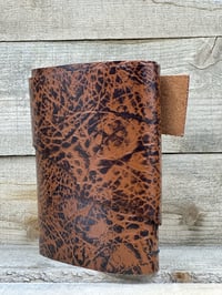 Image 4 of Medium Leather Diamond Long Stitch Blank Book