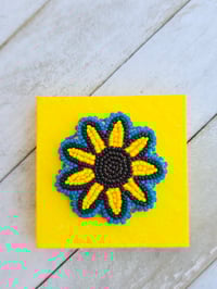 Image 2 of Sunflower Beaded Canvas 