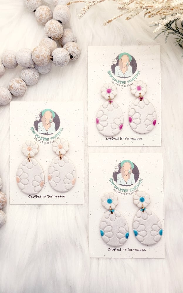 Image of Flower Egg Dangles