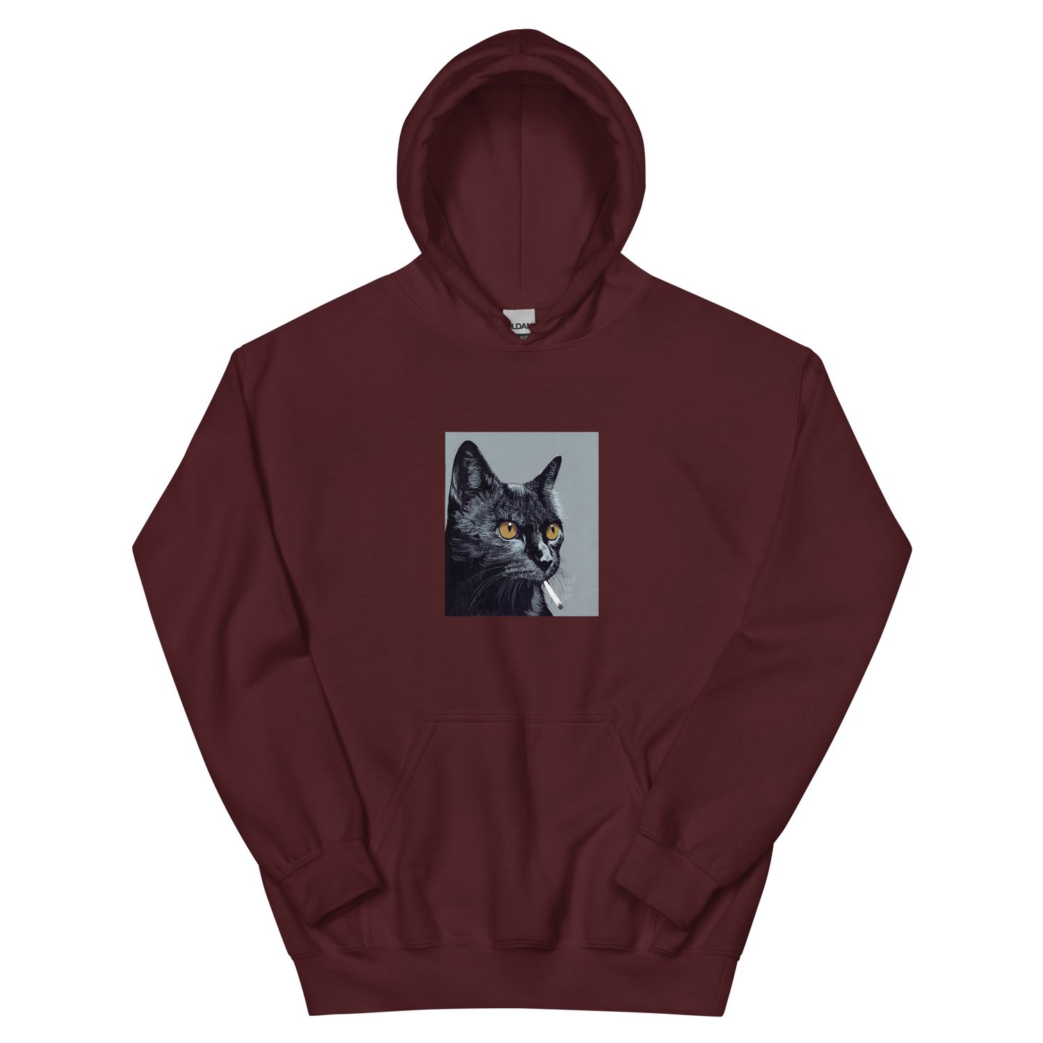 Image of FTS SMOKING CAT HOODIE