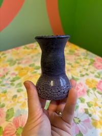 Image 3 of purple crystal vase