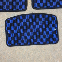 Image 2 of Toyota Hilux Surf / 4Runner 3rd Gen Checkered Floor Mats