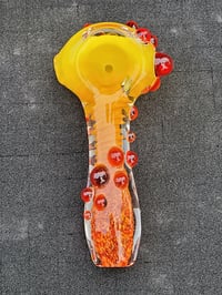 Image 3 of Red And Yellow Nectar Collector And Pipe Combo Copy