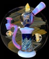 King Leo glass x Mikecglass orbital collab 