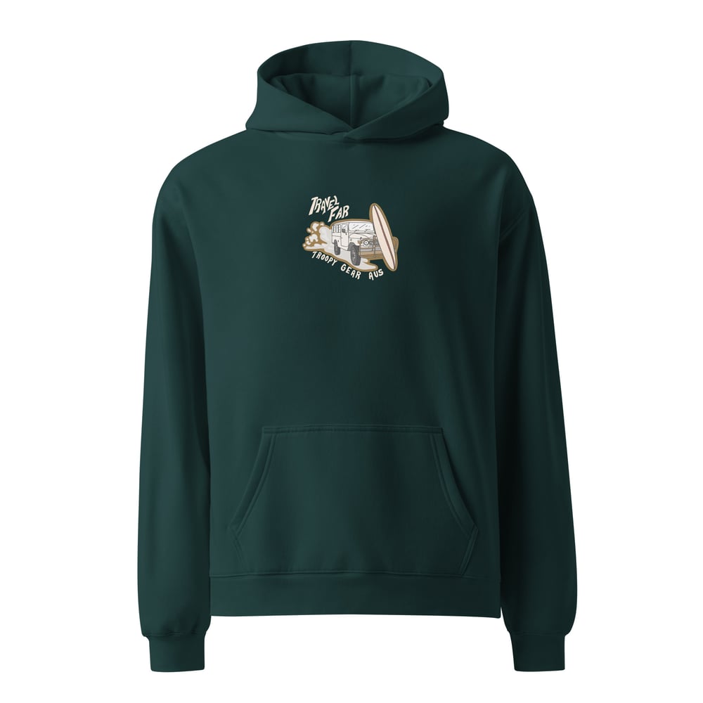 Image of Travel Far 40 Series Troopy Unisex Oversized Hoodie