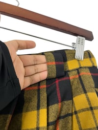 Image 5 of Vintage Plaid Wool Bermuda Shorts