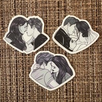 Image 2 of Kisses Sticker Set