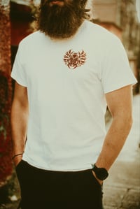 White Scarab Logo Shirt