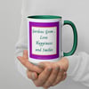  Tranquil Autumn Garden Mug - Green