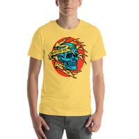 Image 24 of Marlowe Ink Blue Skull Unisex t-shirt