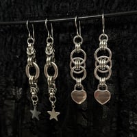 Image 3 of The House of Hearts and Stars Earrings