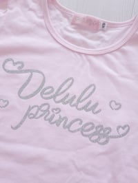 Image 5 of Delulu Princess baby tee