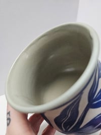 Image 5 of Cup 2 - Cobalt Leaves