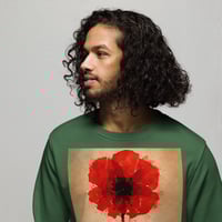Image 9 of  Least We Forget Unisex organic sweatshirt