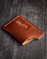 Image 2 of 107 CARD HOLDER - BOURBON BROWN