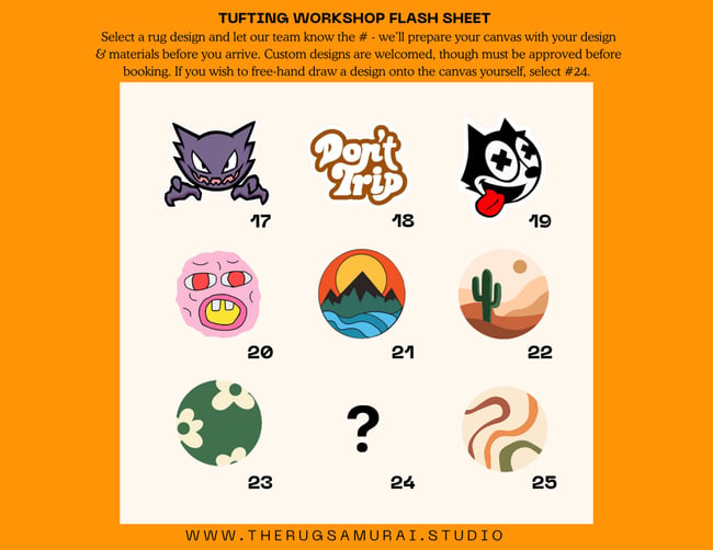 TUFTING WORKSHOP