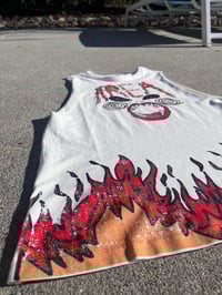 Image 3 of AREA 34 Metallic  Sleevless Tee