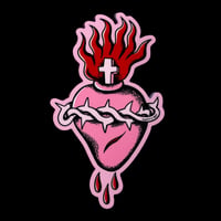 Bleeding Heart Flash Sticker 