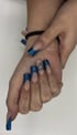 Blue Valentines Nails Image 4