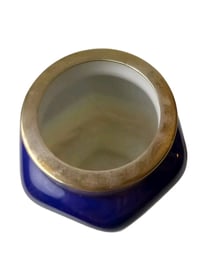 Image 10 of Vtg 30s Sugar Shaker Sifter Muffineer JWT Porcelain Hand Painted EPNS Stunning