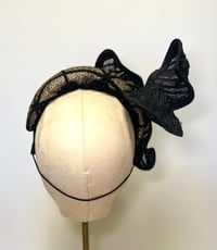 Image 4 of Black and gold headpiece