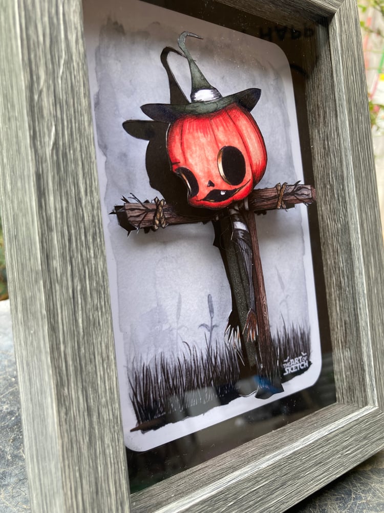 Image of "Scarecrow" Shadow Box