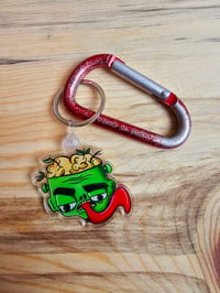 Image 1 of "Mush Brain" Keychain 