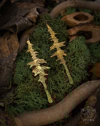 Image 1 of Skógarnorn Earrings (brass)