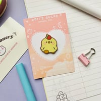 Image 2 of Berry Ducky Enamel Pin