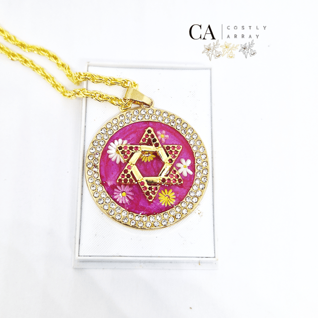  Pre-order Pink Dawada with flowers 