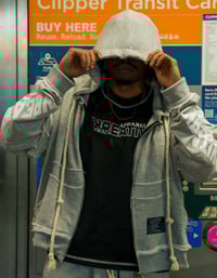 Image 6 of Concrete VIB3Z Double Pocket Zipup 