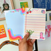howdy rainbow memopad
