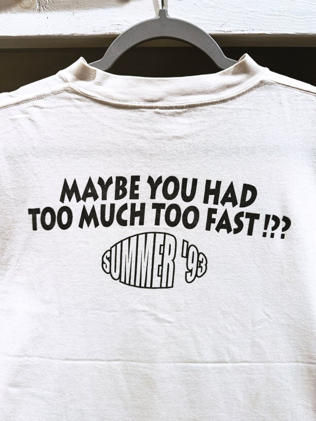 Rare Grateful Dead 1993 Summer Tour Lot T-Shirt - Fits XL