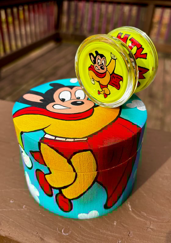 Image of Mighty Mouse Duncan Freehand One with Wood Box