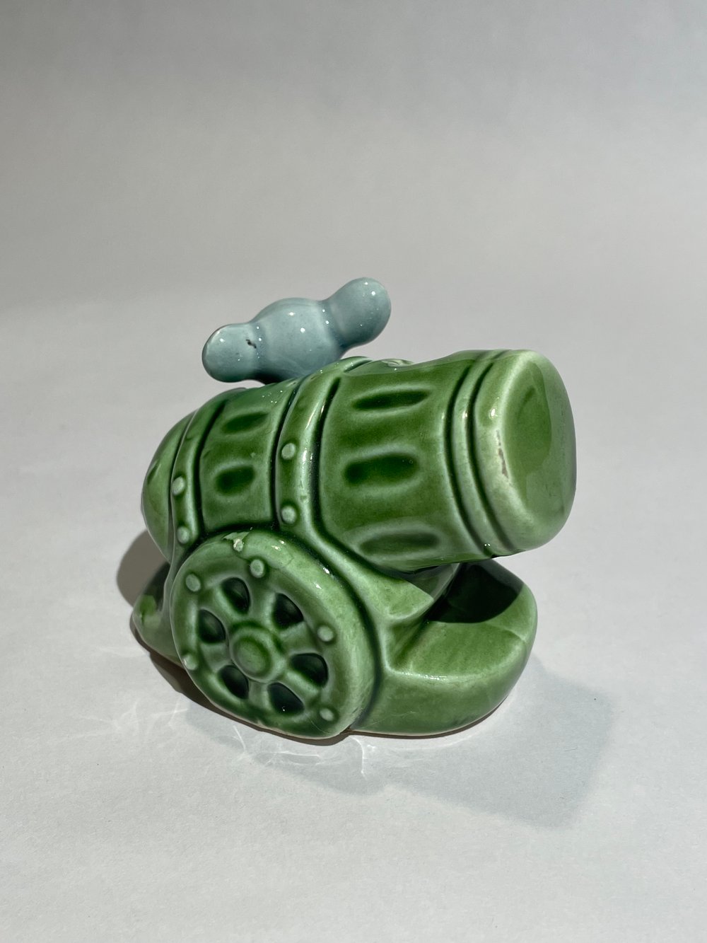 Image of Small Canon Mouse Ceramic Trinket Decor 