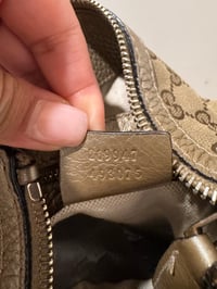 Image 5 of Preloved Gucci Canvas Bella Hobo Bag