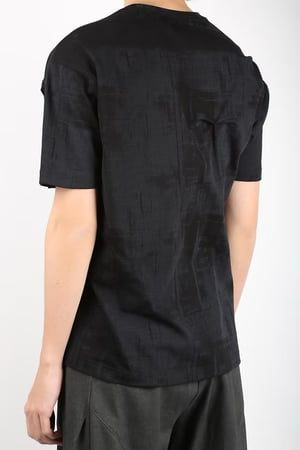 Image of ÆNRMÒUS - Split Tee (Black)