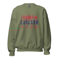 Image 9 of Trump Carlson 2024 - Unisex Sweatshirt from PatriotsCo.com