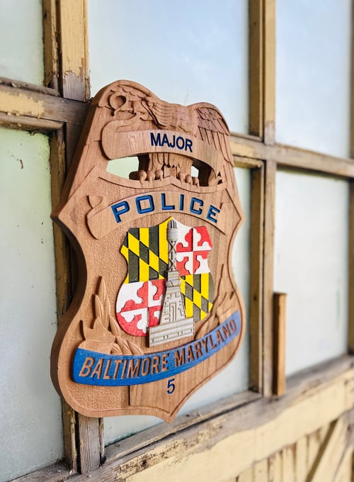 Image of 3D Police Badge