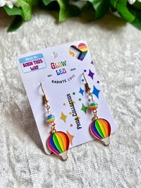 Image 1 of Pride Balloon Earrings